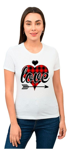 Playera 14 Febrero San Valentin Amor Diseño 456 Beloma