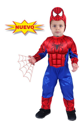 Disfraz Super Heroes Spy- Man Para Bebes