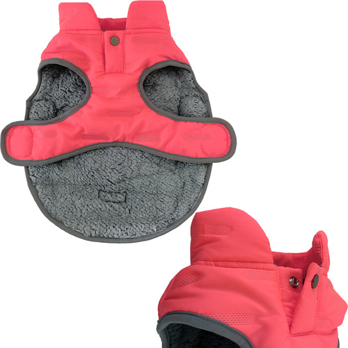 Chaleco Abrigo Sueter Para Perro Chico Mediano Grande Color Rosa