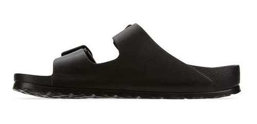 Sandalias Dos Hebillas Negro Ferrato Hombre Hercules 2550