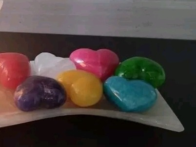 30 Corazones De Onix Y Mármol Piedra Natural Surtidos (Usado)