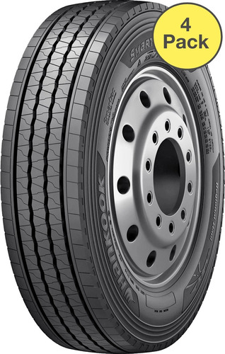 Paq 4 Llantas Hankook Smart Flex Ah35 225/70r19.5 125/123-