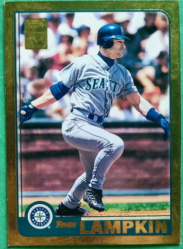 Tom Lampkin,2001 Topps Gold Serial 0698/2001 Seattle Mariner