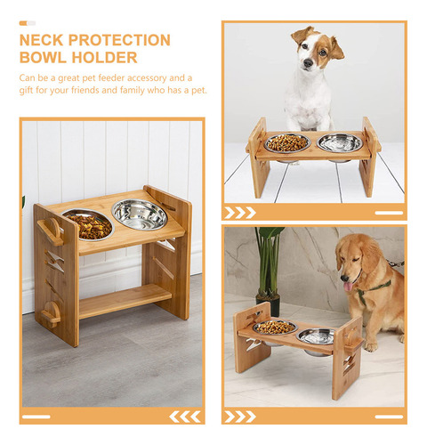 Soporte Para Cuencos De Comida Para Perros