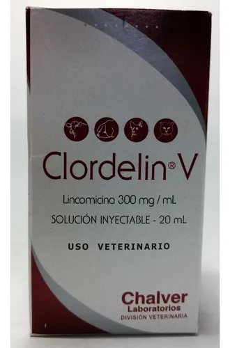 Clordelin Antimicrobiano Inyectable Perros 20ml