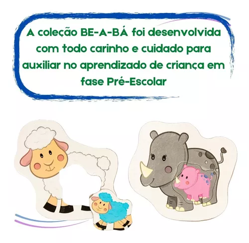 Bebês na selva: jogo educativo