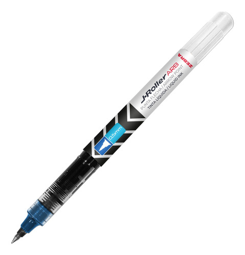 Bolígrafo Zebra J-roller Arb 0.5 Mm Blíster 1 Pieza Blanco Azul