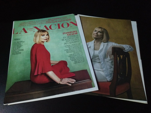 Evangelina Salazar * Tapa Y Nota Revista La Nacion * 2018