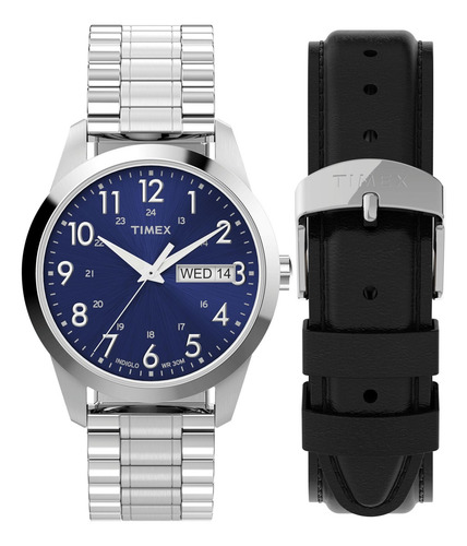 Reloj Timex Twg063700 Correa Gr Az Ac Ac An