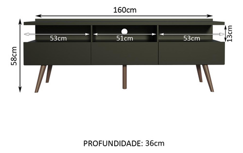 Mueble Mesa Para Tv Rack Madesa Con Pies Nm Color Negro