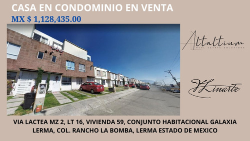 Casa En Venta En Rancho La Bomba Lerma Edomex I Vl11-bd-061