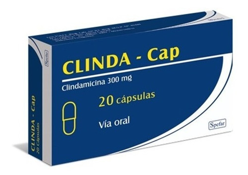 Clinda-cap® 300 Mg X 20 Cápsulas (clindamicina)