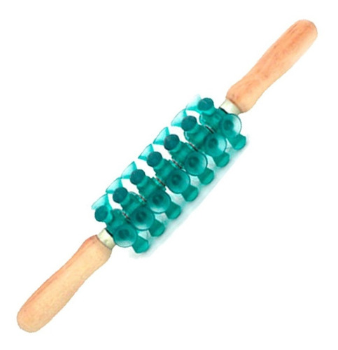 Imagem 5 de 10 de Rolo Massagem Turbinada Silicone Macio Original Com Apostila