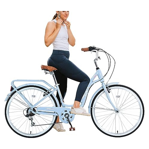 Bicicleta De Crucero De Playa Para Mujer, Bicicletas De 26 P