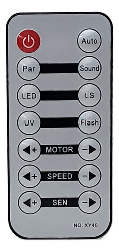 Projetor Multi Efeitos 9 Leds 5in1 Strobo Laser C/ Controle
