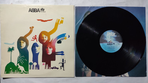 Abba The Album Lp 1ra Ed Original De Suecia 1977 Polar Music