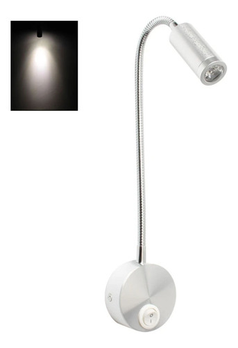 1 X Arandela Led Bed Cabecera Bivolt, Ideal For Reading