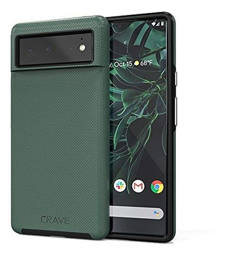 Crave Dual Guard Para Google Pixel 6, Estuche De Doble Capa