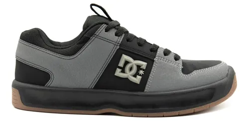 T nis Dc Shoes Lynx Zero Black Grey Natural Original Nfe