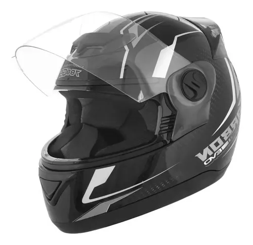 Capacete Liberty Evolution 788 G5 Carbon Evo Preto Cinza 58