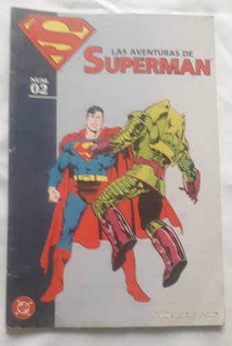 Historieta Comic * Las Aventuras Superman * Nº 2 Planeta Dc