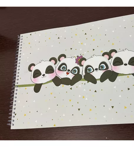 Caderno De Desenho Infantil - Panda 2