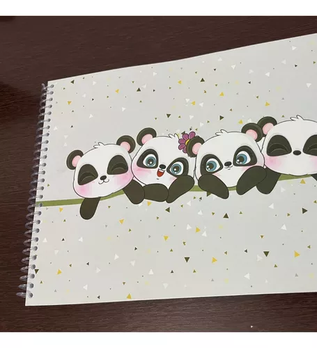 Caderno de Desenho - Panda