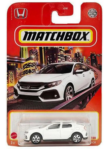 Matchbox # 98/100 - 2017 Honda Civic Hatchback - 1/64 Gvy08