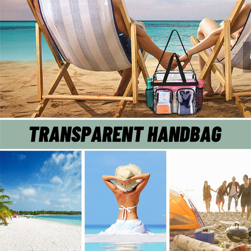 Bolso Transparente Bolso Transparente Portátil A La Moda Par