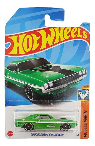 Hot Wheels Hwargento '70 Dodge Hemi Challenger J4254 2023