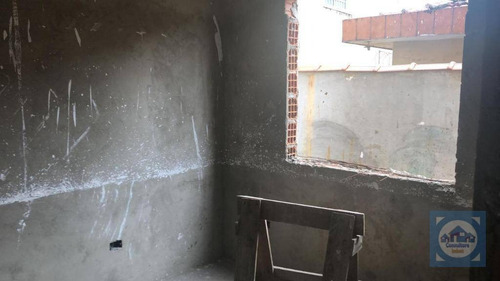 Casa Com 2 Dormitórios À Venda, 60 M² Por R$ 280.000,00 - Chico De Paula - Santos/sp - Ca0743
