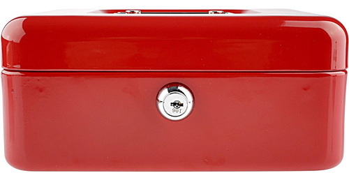 1036621 Cash Box With Key Lock And Removable Tray, 0.1 ...