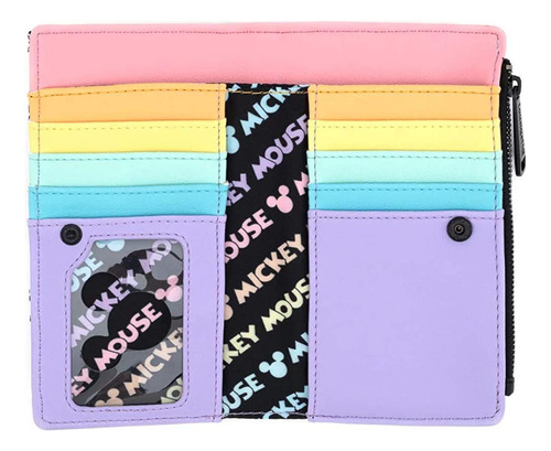 Poses Pastel De Mickey Mouse De Wallet Loungefly Disney