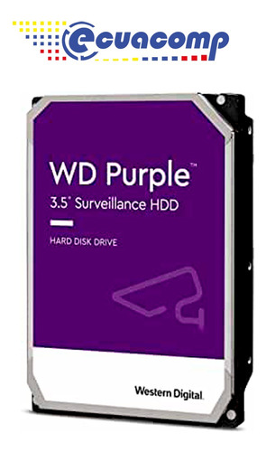 Disco Duro Western Digital Purple 4tb 6 Gb/s Pc Sata 3.5