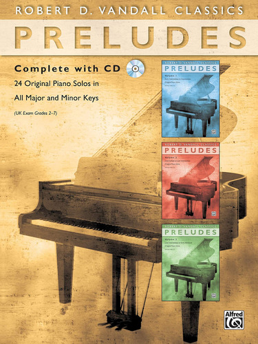Libro: Preludes Complete: 24 Original Piano Solos In All And