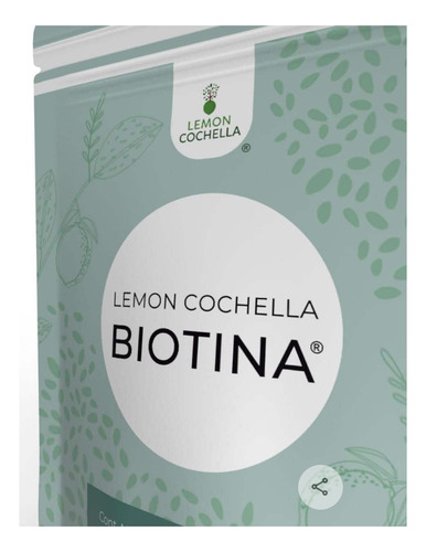 Lemon Cochella. 5 Bolsas De Biotina Sabor Sin Sabor