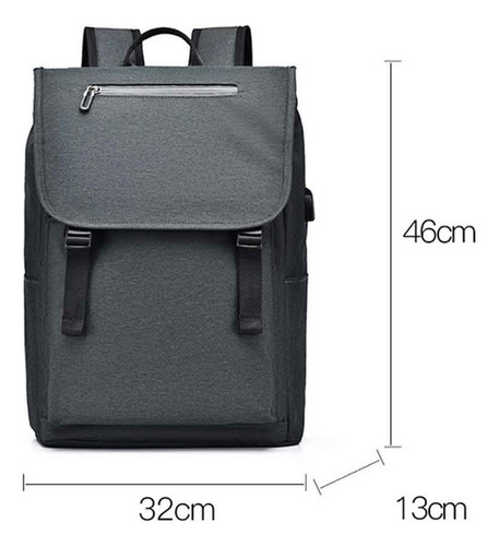 Mochila Informática De Gran Capacidad, Bolsa De Viaje
