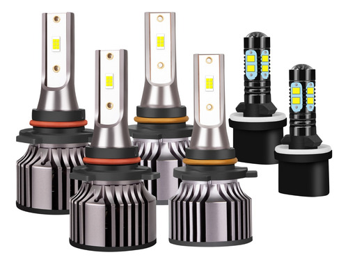 Para Gmc Sonoma 1995-1997 Kit De Faros Led 880 9005 9006