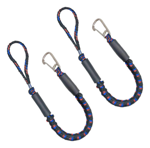 Bungee Dock Line Tie Down Marine Boat Cuerda Amarre Pesca