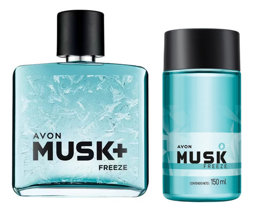 Set X 2 Perfume Musk+ Freeze