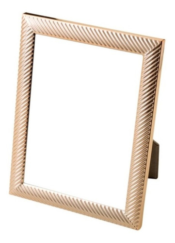 Porta-retrato Aco Thick Line Rose Gold 20x25cm