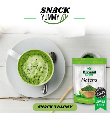 Matcha En Polvo Mister Natural 200g