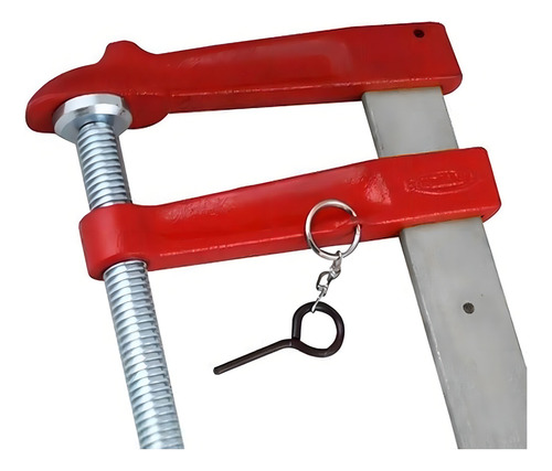Grampo(sargento) Marceneiro Barra Lisa 500 Mm - Metalsul Gm