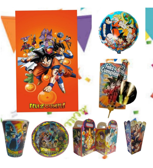 Goku Dragon Ball Artículos Paquete Fiesta Niños | Envío gratis