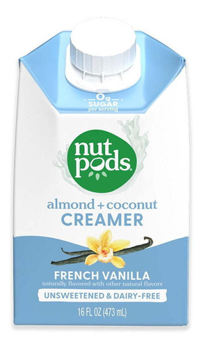 Nut Pods Sustituto De Crema Vegano 2pack 473ml.