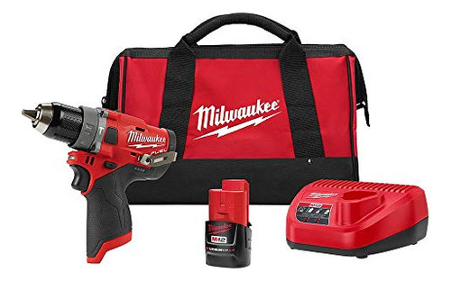 Milwaukee 2504-21 M12 Fuel Cp Brushless Lithium-ion 1/2 In.