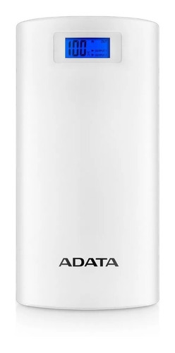 Cargador Power Bank Portatil Adata P20000d 20000mah Blanco