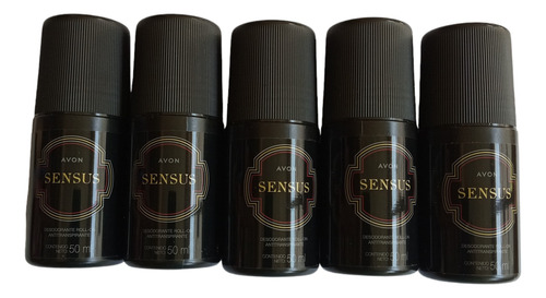 Avon Set Desodorante Roll On Sensus 50ml. 5pz.