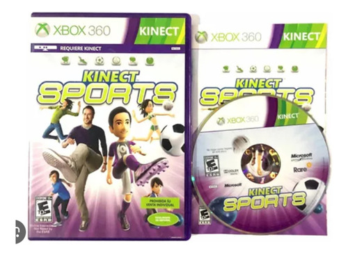 Kinect Sports Juego Xbox 360 Original Completo