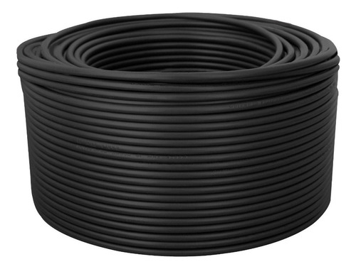 Cable Calibre 12 Para Instalación Eléctrica Casa 50m Rollo Cubierta Negro